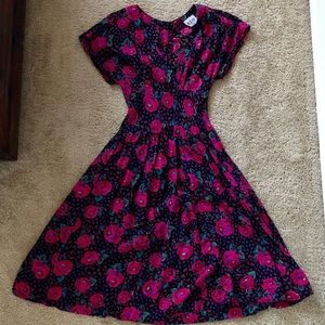 E.O. Originals Vintage 80s floral dress